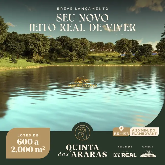 Foto 1 de Terreno / Lote à venda, 601m2 em Hidrolandia - GO