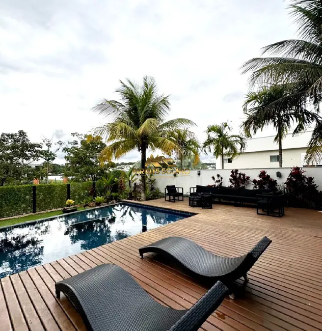 Foto 3 de Casa de Condomínio com 5 quartos à venda, 447m2 em Alphaville Flamboyant Residencial Araguaia, Goiania - GO