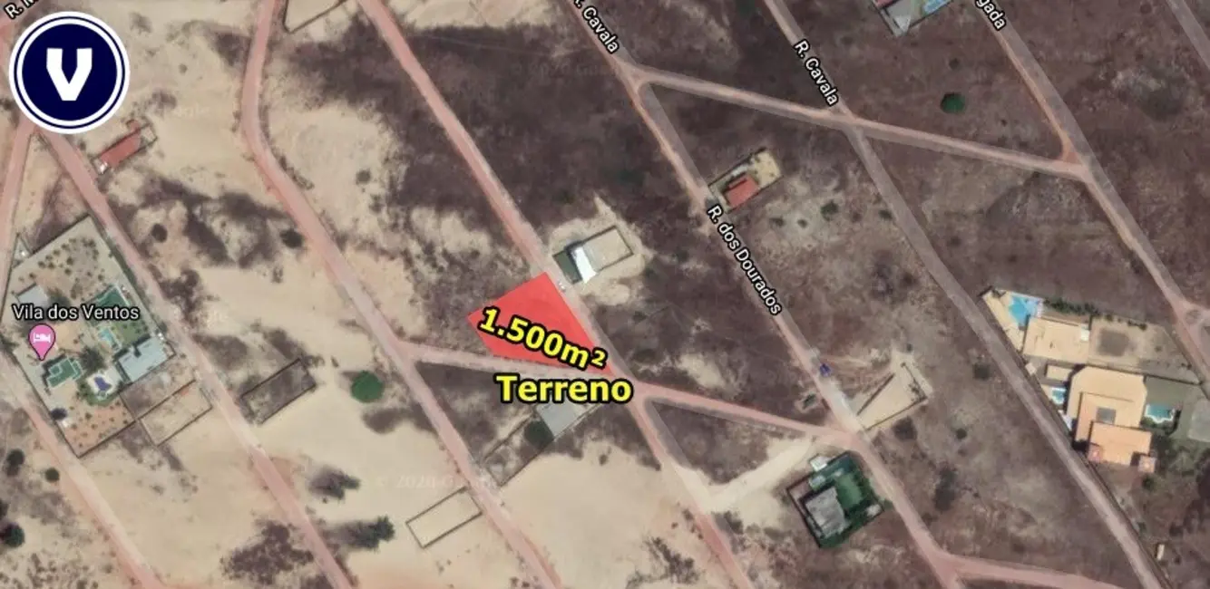 Foto 1 de Terreno / Lote à venda, 1500m2 em Aquiraz - CE