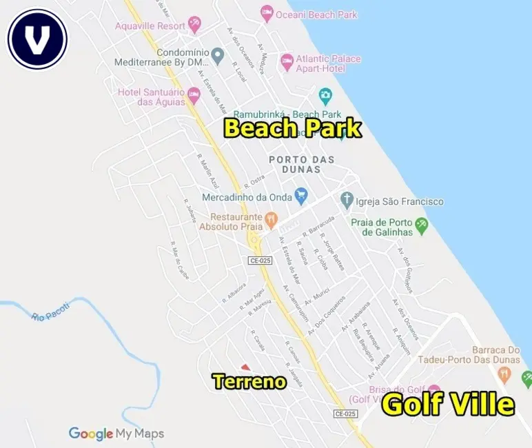 Terreno / Lote à venda, 1500m2 em Aquiraz - CE - imagem 6 Foto 6 de Terreno / Lote à venda, 1500m2 em Aquiraz - CE