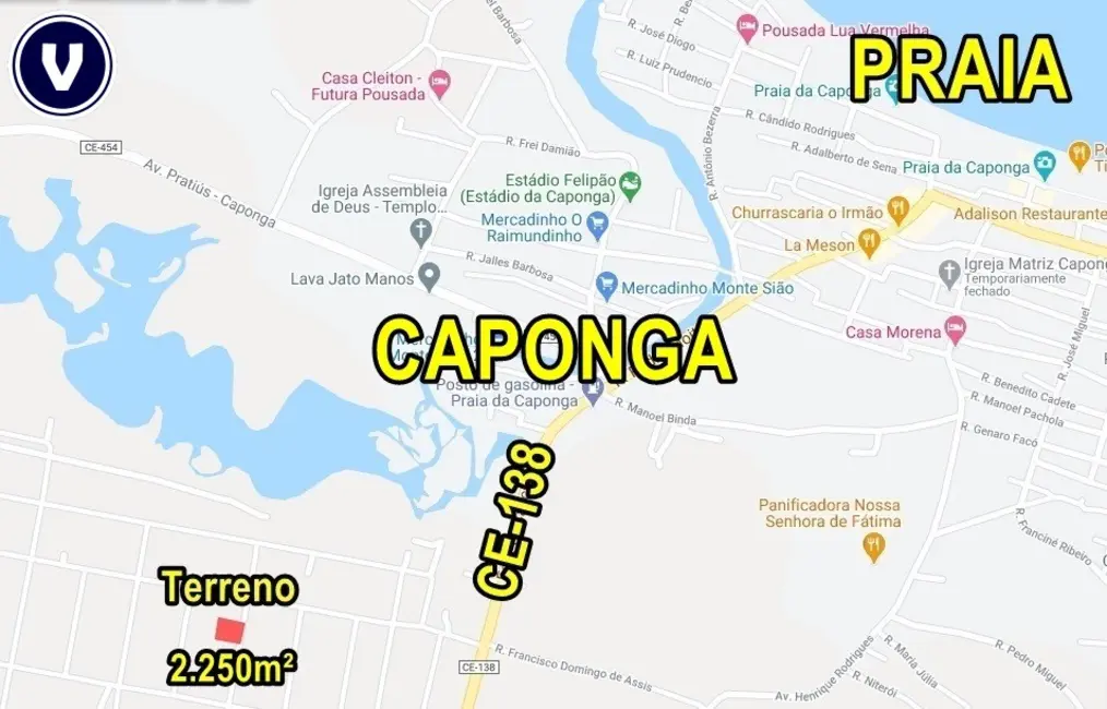 Foto 5 de Terreno / Lote à venda, 2250m2 em Cascavel - CE