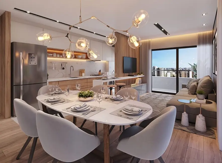 Foto 5 de Apartamento com 3 quartos à venda, 100m2 em Cabral, Curitiba - PR