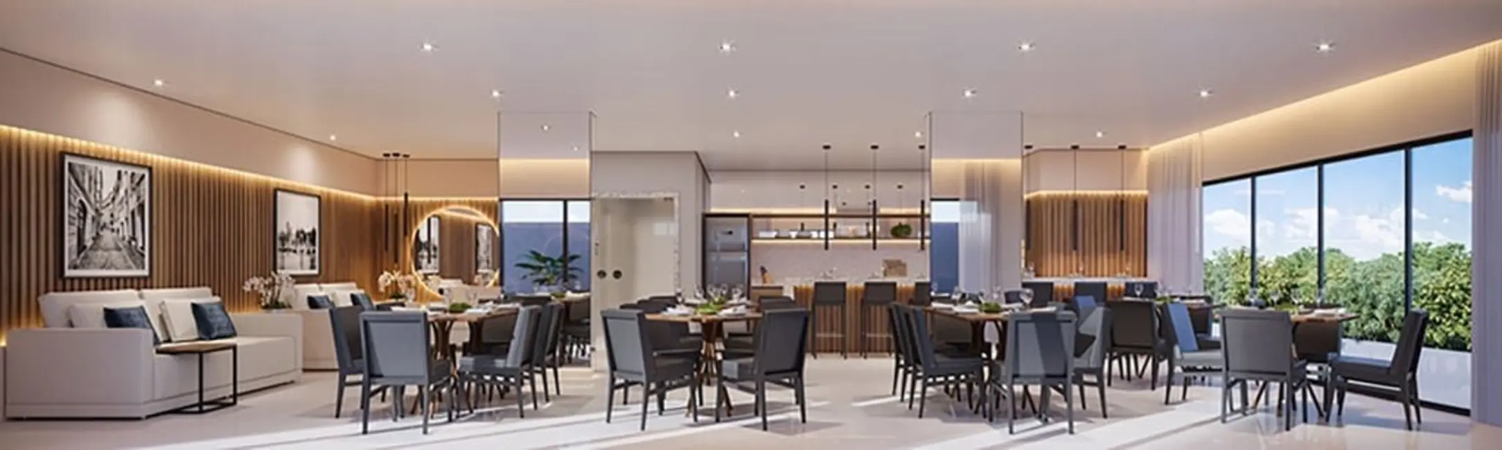 Foto 8 de Apartamento com 3 quartos à venda, 100m2 em Cabral, Curitiba - PR