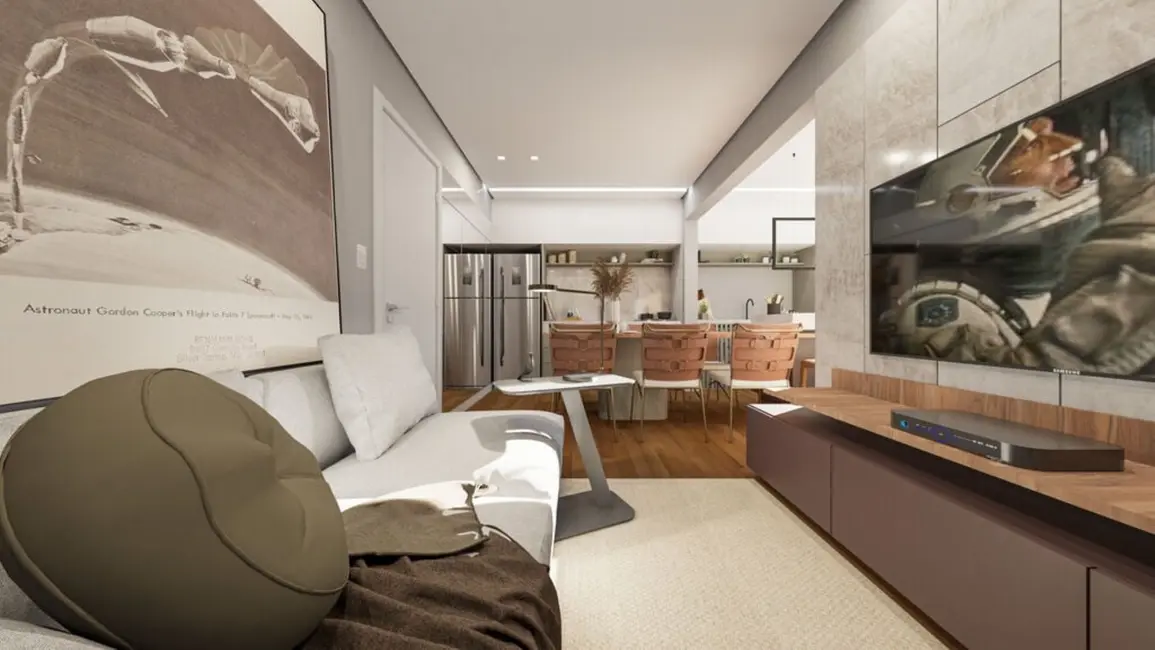 Foto 3 de Apartamento com 3 quartos à venda, 64m2 em Portão, Curitiba - PR