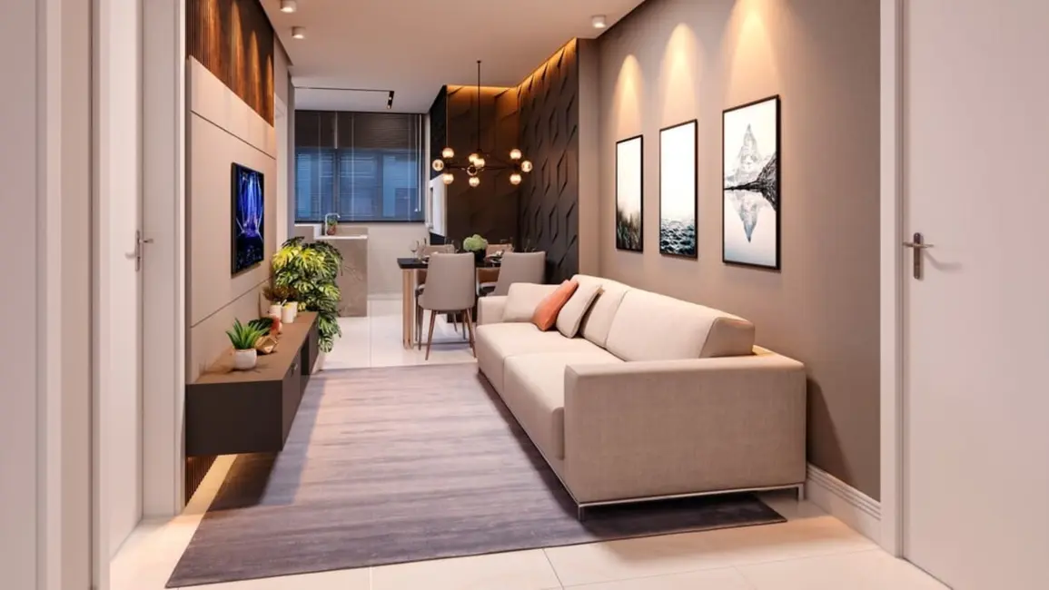 Foto 3 de Apartamento com 3 quartos à venda, 70m2 em Itapema - SC