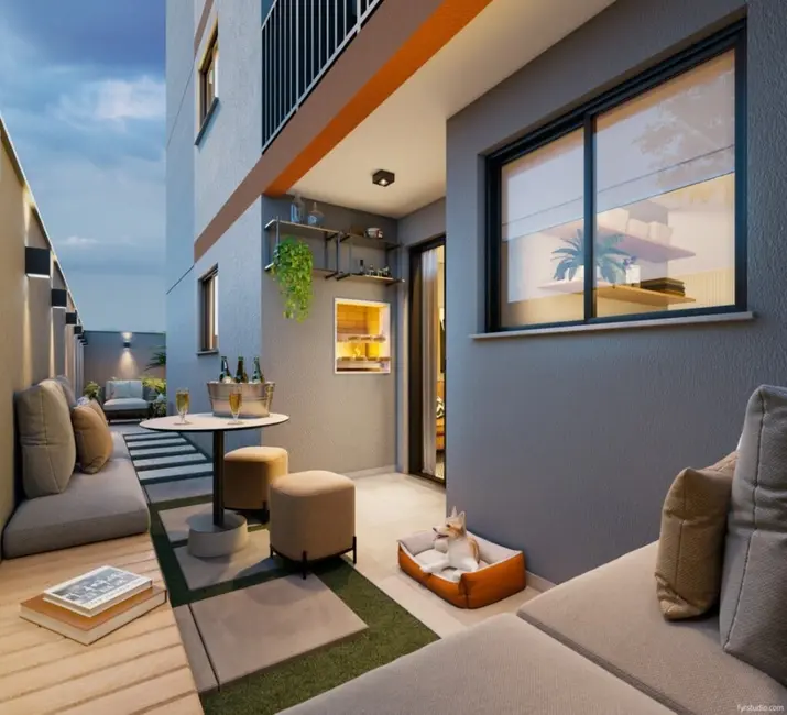 Apartamento com 2 quartos à venda, 53m2 em Cidade Industrial, Curitiba - PR - imagem 7 Foto 7 de Apartamento com 2 quartos à venda, 53m2 em Cidade Industrial, Curitiba - PR