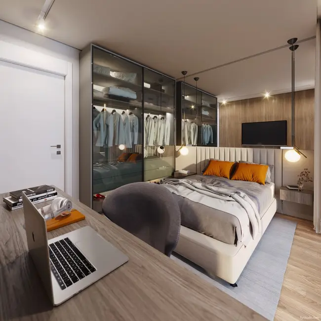 Foto 8 de Apartamento com 1 quarto à venda, 48m2 em Bigorrilho, Curitiba - PR