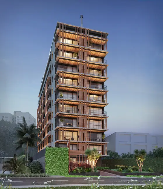 Apartamento com 1 quarto à venda, 48m2 em Bigorrilho, Curitiba - PR - imagem 2 Foto 2 de Apartamento com 1 quarto à venda, 48m2 em Bigorrilho, Curitiba - PR