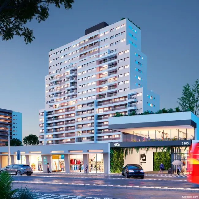 Apartamento com 1 quarto à venda, 32m2 em Portão, Curitiba - PR - imagem 2 Foto 2 de Apartamento com 1 quarto à venda, 32m2 em Portão, Curitiba - PR