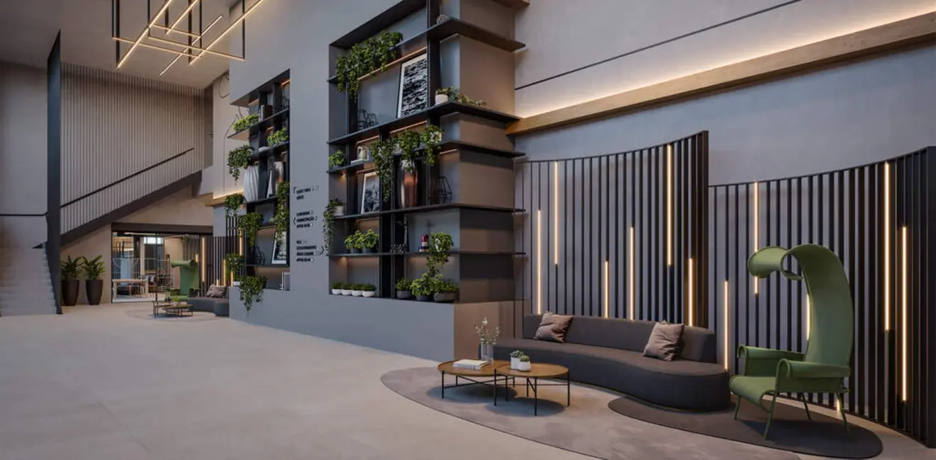 Apartamento com 3 quartos à venda, 163m2 em Cidade Industrial, Curitiba - PR - imagem 3 Foto 3 de Apartamento com 3 quartos à venda, 163m2 em Cidade Industrial, Curitiba - PR