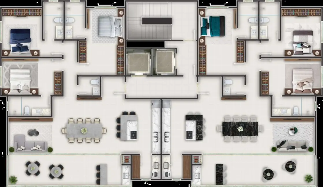 Foto 3 de Apartamento com 3 quartos à venda, 151m2 em Itapema - SC
