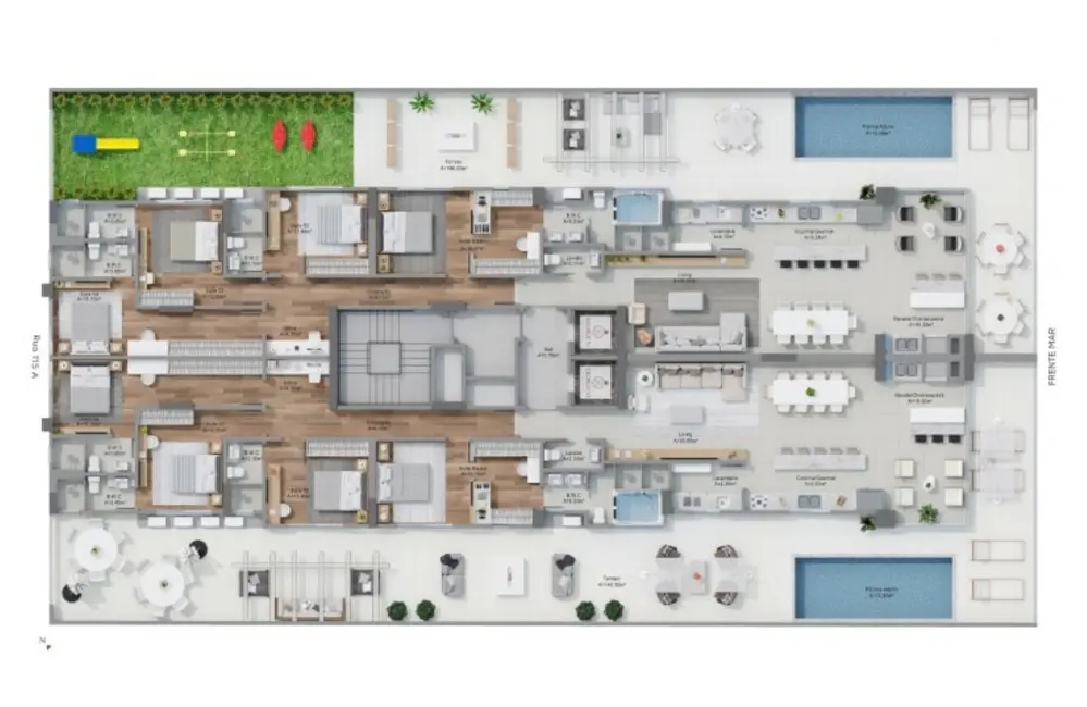 Foto 3 de Apartamento com 4 quartos à venda, 186m2 em Itapema - SC