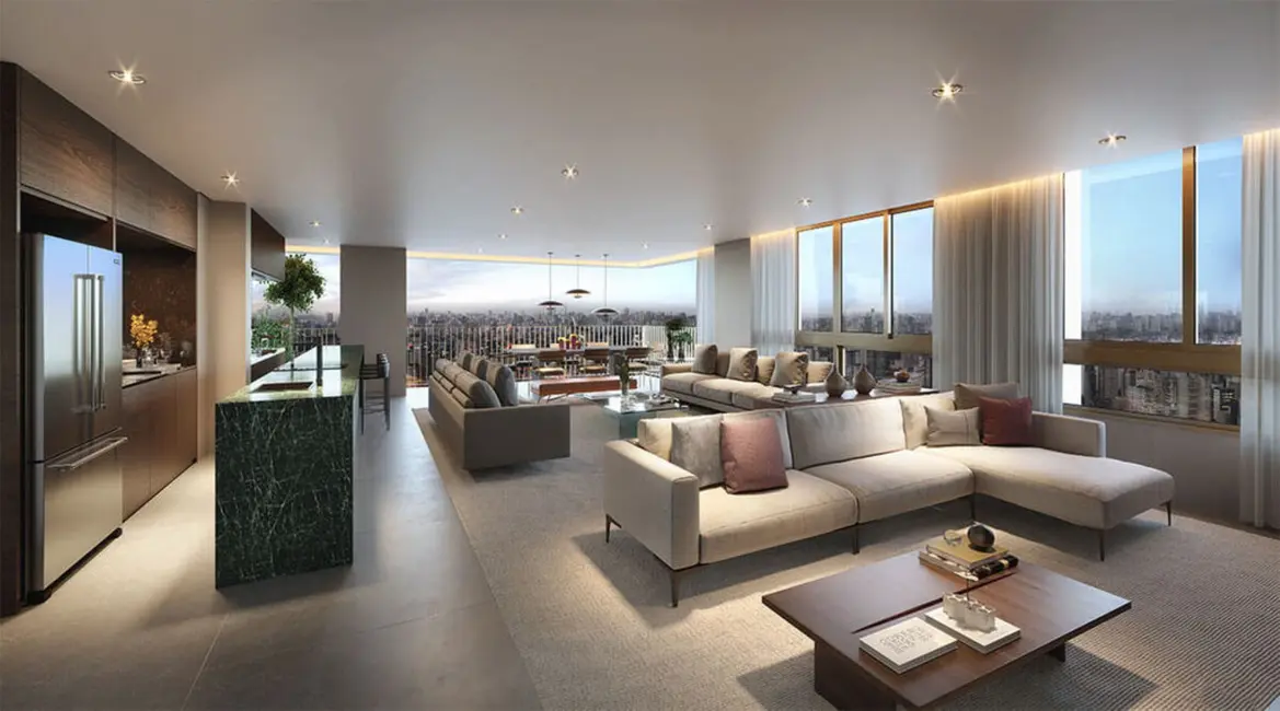 Apartamento com 3 quartos à venda, 348m2 em Itaim Bibi, São Paulo - SP - imagem 4 Foto 4 de Apartamento com 3 quartos à venda, 348m2 em Itaim Bibi, São Paulo - SP