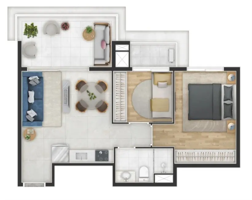 Foto 3 de Apartamento com 2 quartos à venda, 71m2 em Jardim Paulista, São Paulo - SP