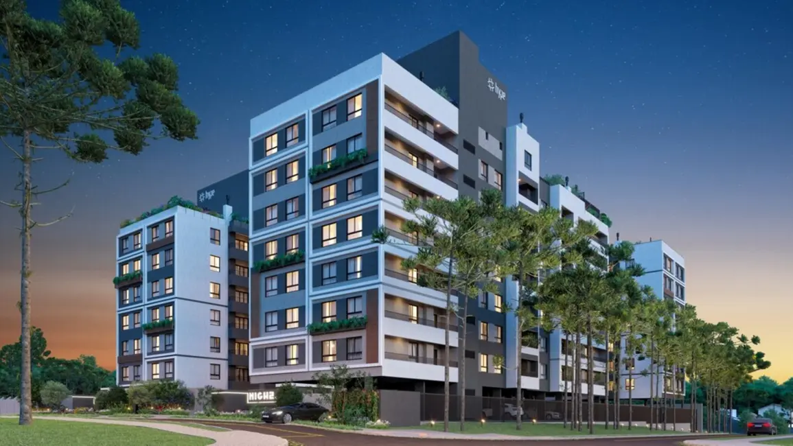 Foto 1 de Apartamento com 2 quartos à venda, 58m2 em Novo Mundo, Curitiba - PR