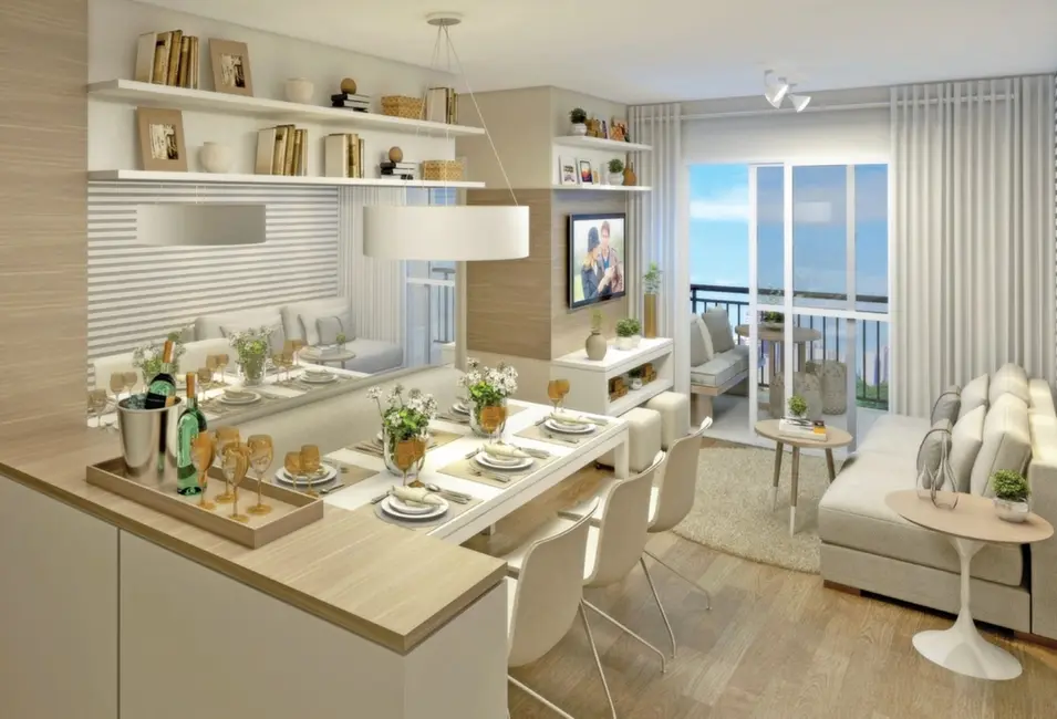 Foto 2 de Apartamento com 2 quartos à venda, 50m2 em Tatuapé, São Paulo - SP