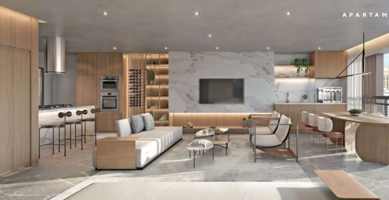 Foto 4 de Apartamento com 3 quartos à venda, 154m2 em Campo Belo, São Paulo - SP