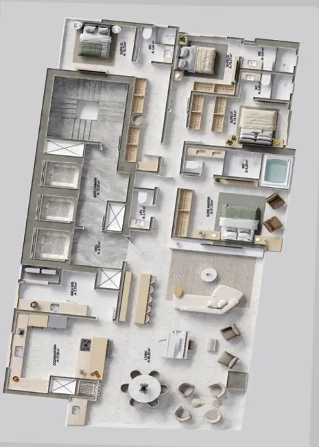 Foto 9 de Apartamento com 4 quartos à venda, 212m2 em Itapema - SC