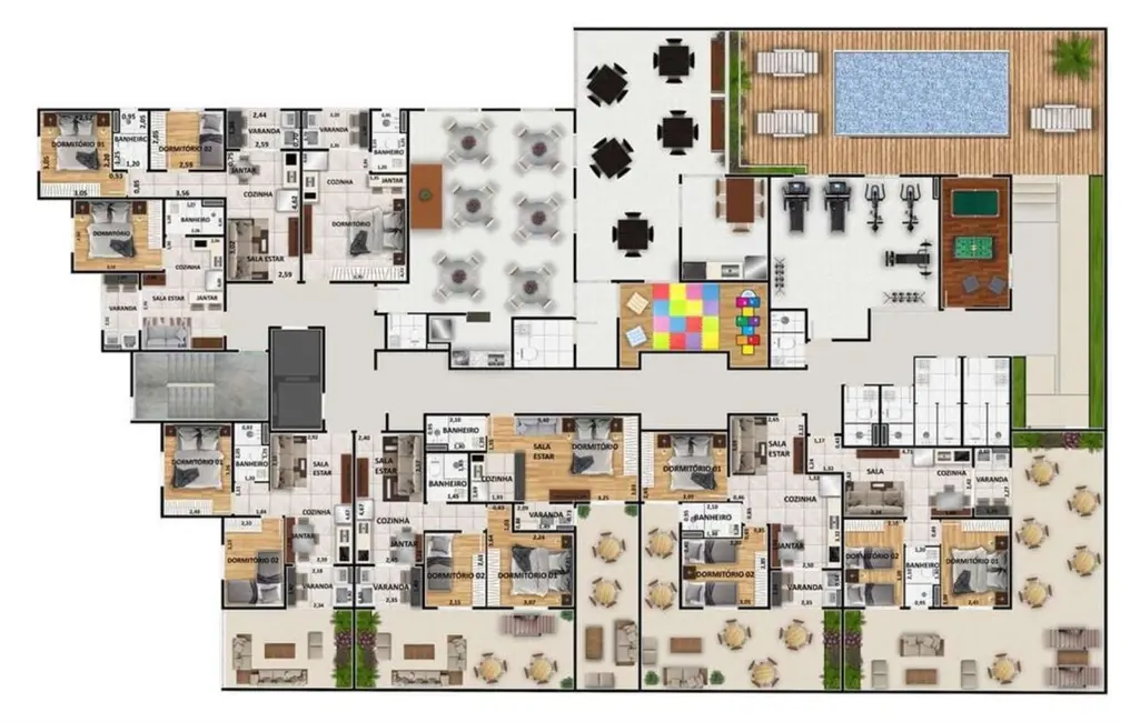Foto 9 de Apartamento com 2 quartos à venda, 62m2 em Vila Parque Jabaquara, São Paulo - SP