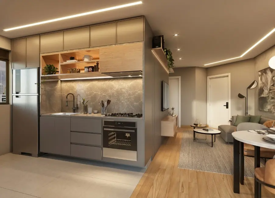 Apartamento com 2 quartos à venda, 51m2 em Centro, Curitiba - PR - imagem 9 Foto 9 de Apartamento com 2 quartos à venda, 51m2 em Centro, Curitiba - PR