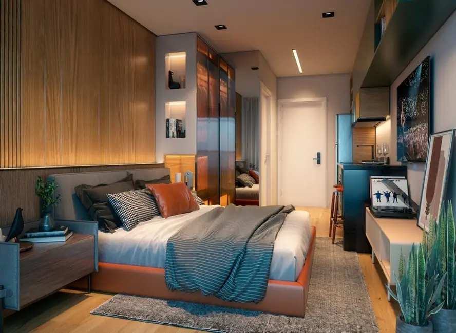 Apartamento com 2 quartos à venda, 51m2 em Centro, Curitiba - PR - imagem 7 Foto 7 de Apartamento com 2 quartos à venda, 51m2 em Centro, Curitiba - PR