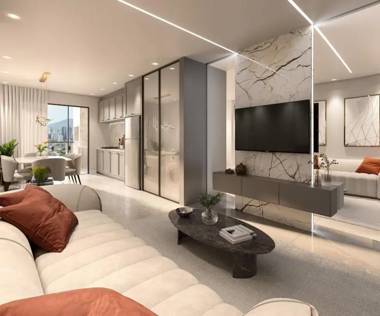 Foto 4 de Apartamento com 2 quartos à venda, 70m2 em Itapema - SC