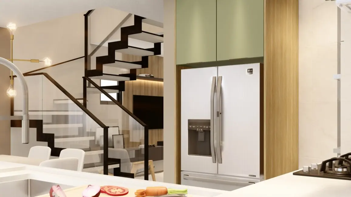 Foto 7 de Casa de Condomínio com 3 quartos à venda, 124m2 em Portão, Curitiba - PR