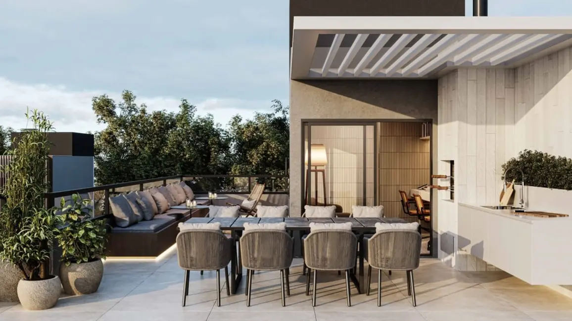 Foto 9 de Casa de Condomínio com 3 quartos à venda, 198m2 em Campo Comprido, Curitiba - PR