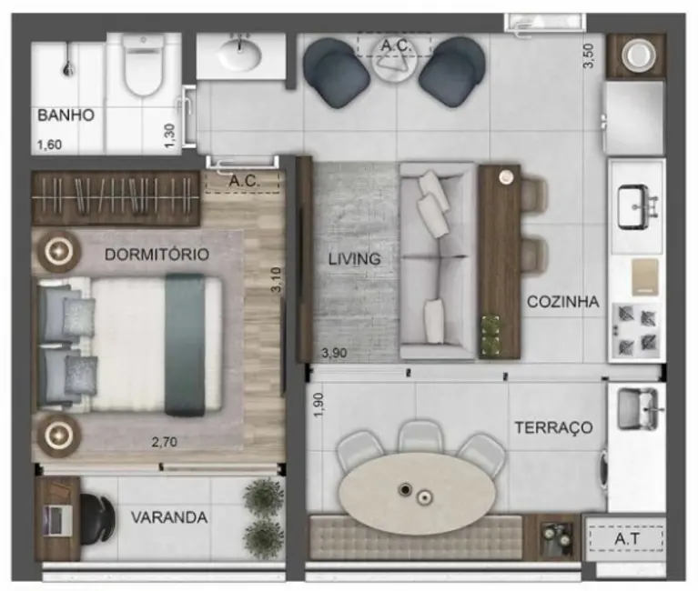 Foto 1 de Apartamento com 4 quartos à venda, 164m2 em Perdizes, São Paulo - SP