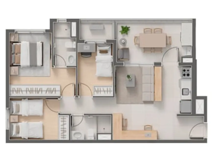 Foto 7 de Apartamento com 1 quarto à venda, 34m2 em Mirandópolis, São Paulo - SP
