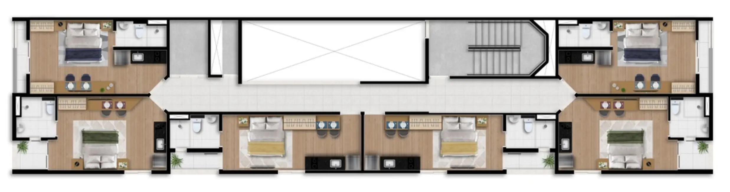 Foto 8 de Apartamento com 1 quarto à venda, 24m2 em Vila Buarque, São Paulo - SP