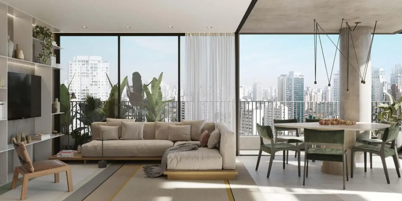 Apartamento com 3 quartos à venda, 114m2 em Ibirapuera, São Paulo - SP - imagem 5 Foto 5 de Apartamento com 3 quartos à venda, 114m2 em Ibirapuera, São Paulo - SP