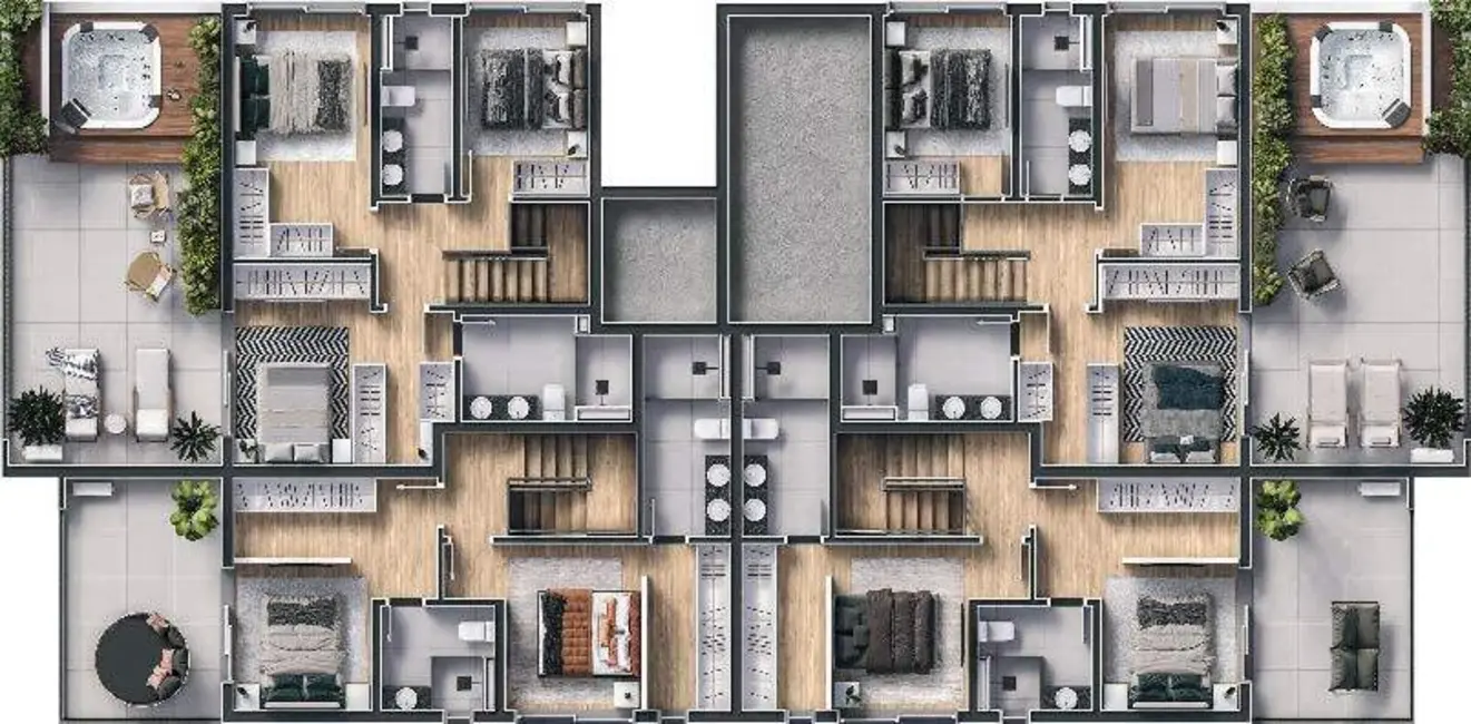 Foto 16 de Apartamento com 2 quartos à venda, 128m2 em Portão, Curitiba - PR