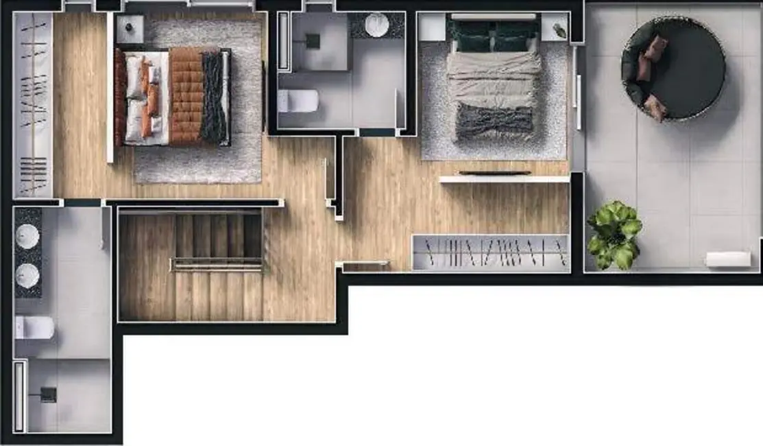 Foto 23 de Apartamento com 2 quartos à venda, 128m2 em Portão, Curitiba - PR