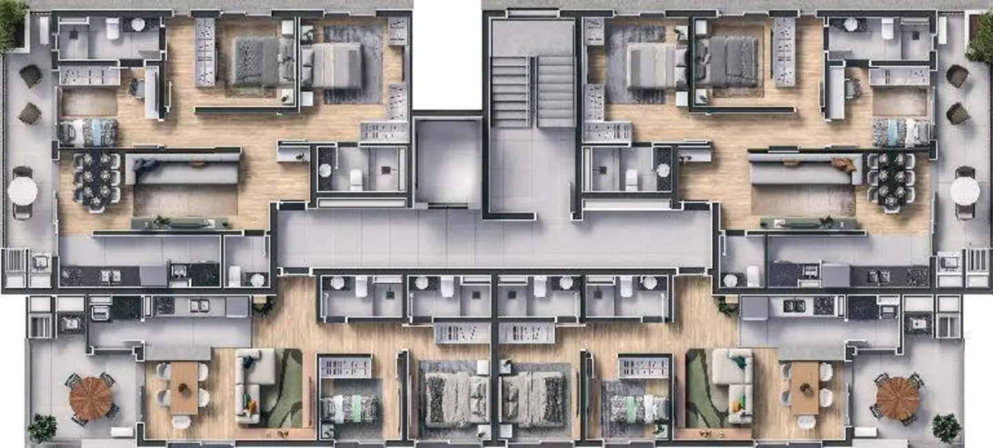 Foto 17 de Apartamento com 2 quartos à venda, 128m2 em Portão, Curitiba - PR