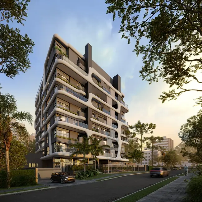 Apartamento com 3 quartos à venda, 158m2 em Ahú, Curitiba - PR - imagem 2 Foto 2 de Apartamento com 3 quartos à venda, 158m2 em Ahú, Curitiba - PR