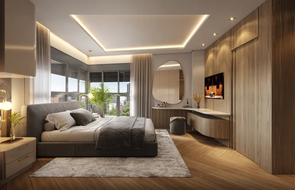 Foto 8 de Apartamento com 3 quartos à venda, 112m2 em Ahú, Curitiba - PR