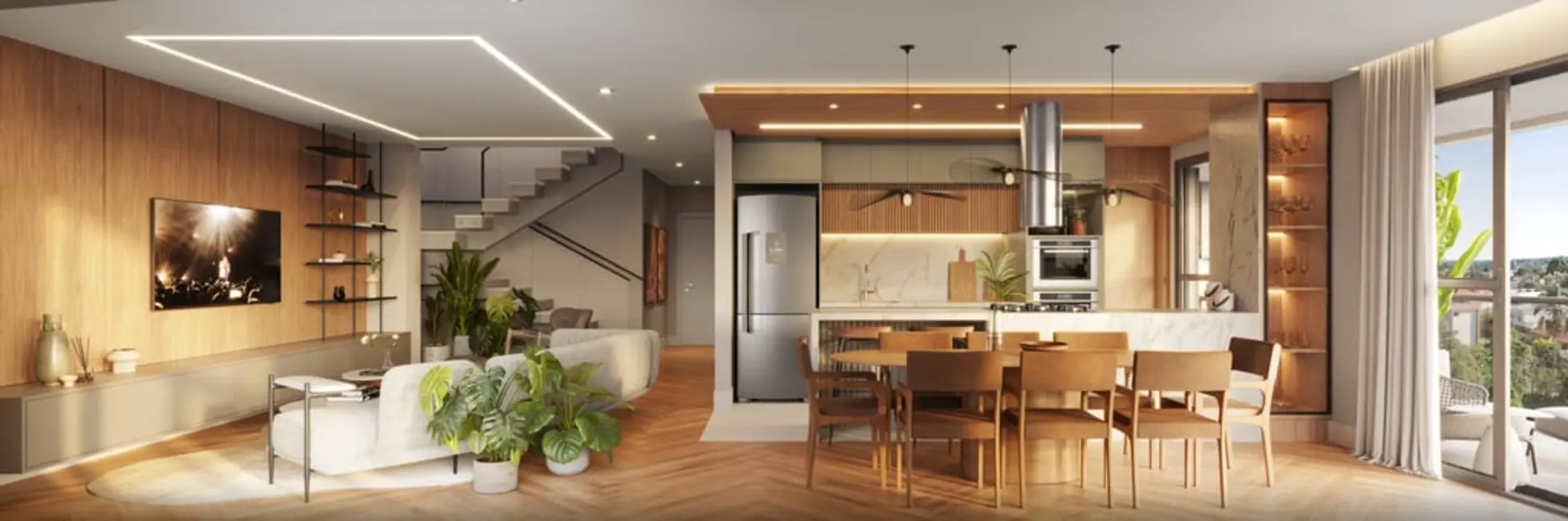 Foto 4 de Apartamento com 2 quartos à venda, 101m2 em Ahú, Curitiba - PR