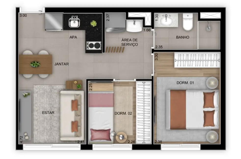 Foto 9 de Apartamento com 1 quarto à venda, 26m2 em Mooca, São Paulo - SP
