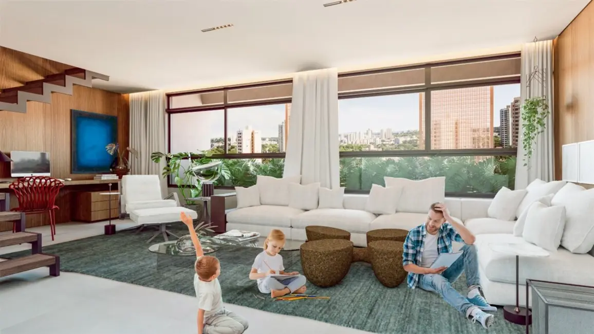 Foto 6 de Apartamento com 3 quartos à venda, 138m2 em Alto da Rua XV, Curitiba - PR