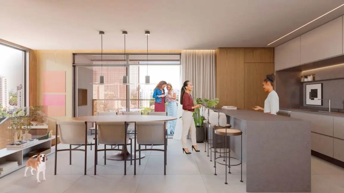 Foto 8 de Apartamento com 3 quartos à venda, 138m2 em Alto da Rua XV, Curitiba - PR