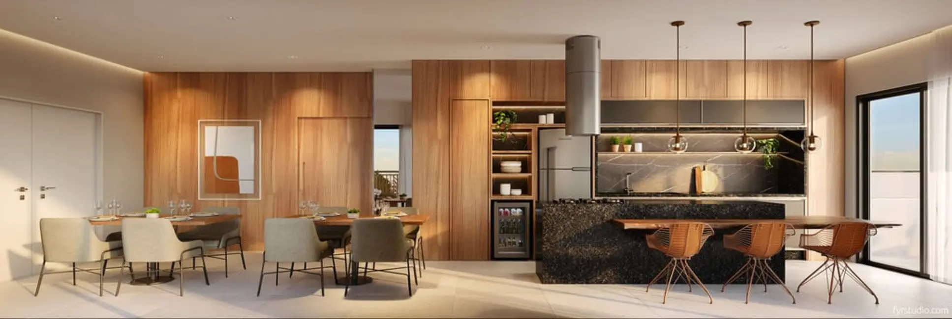 Foto 6 de Apartamento com 1 quarto à venda, 37m2 em Rebouças, Curitiba - PR