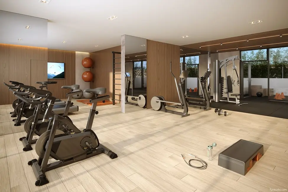 Foto 4 de Apartamento com 1 quarto à venda, 37m2 em Rebouças, Curitiba - PR