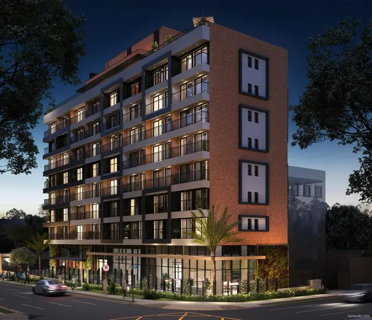 Foto 1 de Apartamento com 1 quarto à venda, 37m2 em Rebouças, Curitiba - PR