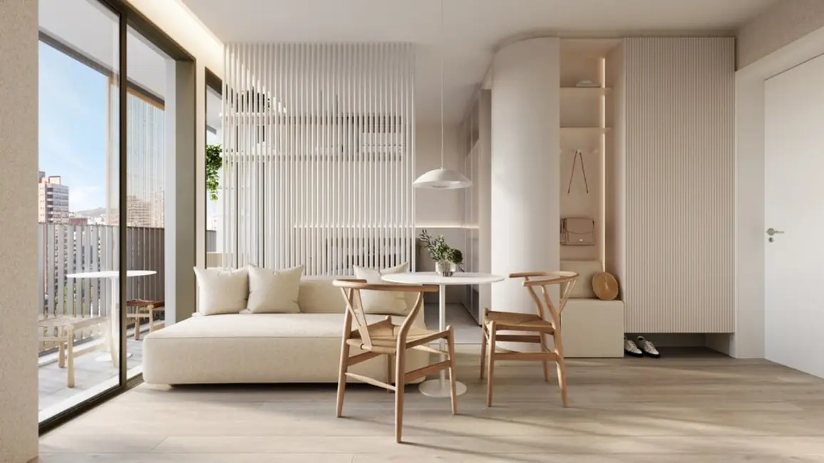 Foto 8 de Apartamento com 1 quarto à venda, 33m2 em Mercês, Curitiba - PR