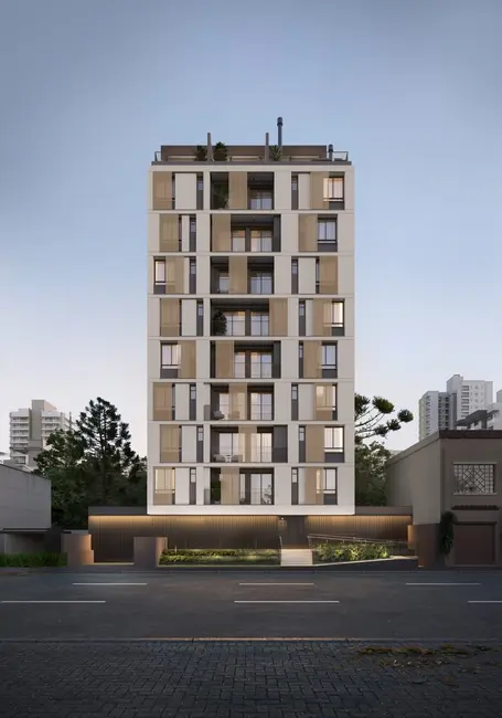 Foto 2 de Apartamento com 1 quarto à venda, 32m2 em Mercês, Curitiba - PR