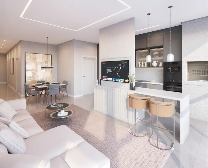 Foto 4 de Apartamento com 4 quartos à venda, 135m2 em Centro, Itapema - SC