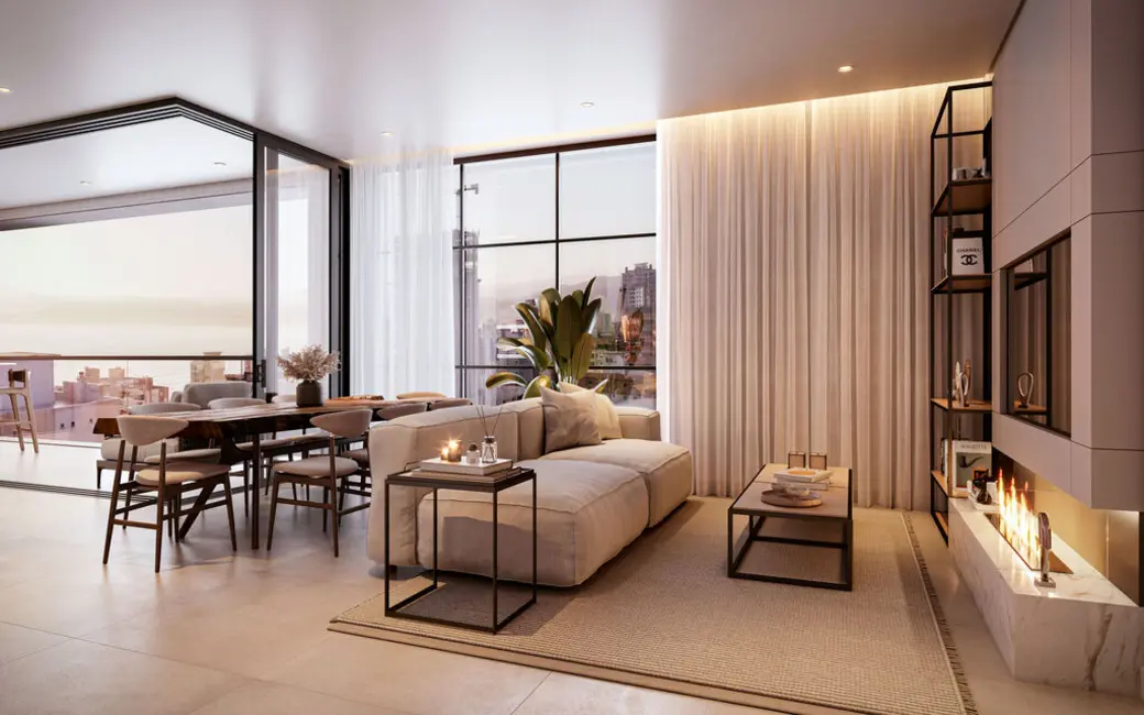 Foto 4 de Apartamento com 4 quartos à venda, 250m2 em Meia Praia, Itapema - SC