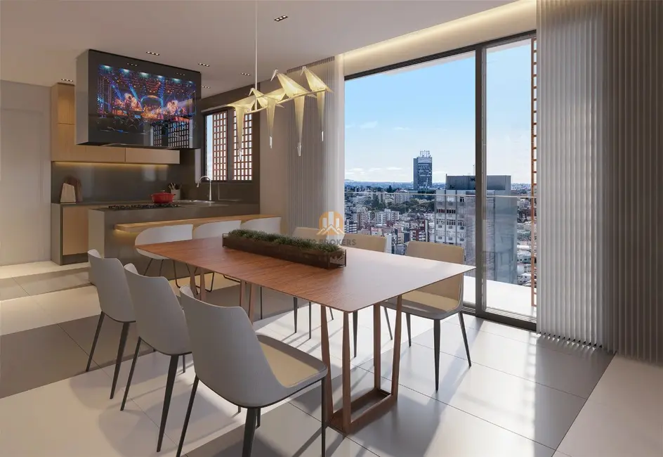 Foto 9 de Apartamento com 4 quartos à venda, 303m2 em Centro, Curitiba - PR