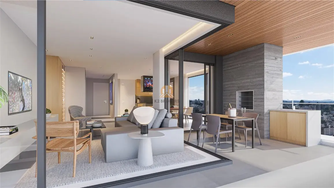 Foto 4 de Apartamento com 4 quartos à venda, 303m2 em Centro, Curitiba - PR